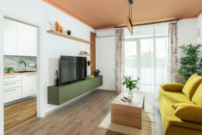 Imagine Work from home, social life & relax: cum îți organizezi viața într-un apartment modern